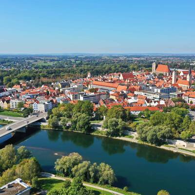 Blick auf Ingolstadt