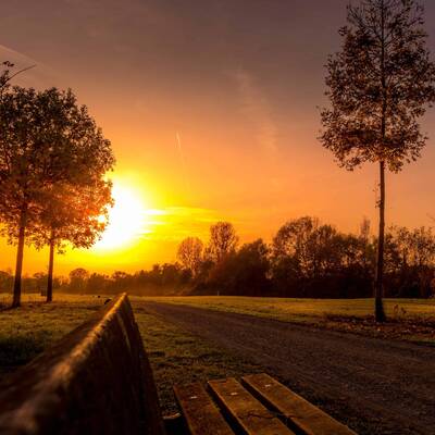 Raunheim Sonnenuntergang